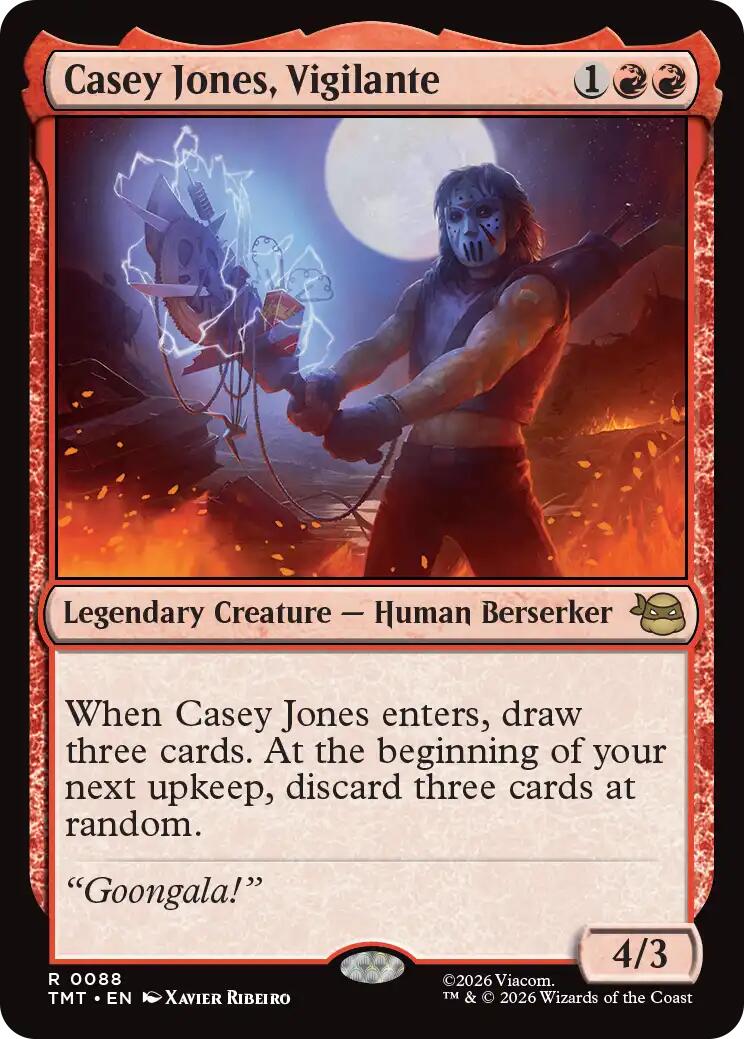 Casey Jones, Vigilante