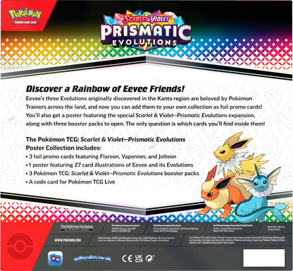 Pokémon Scarlet & Violet - Prismatic Evolutions Poster Collection