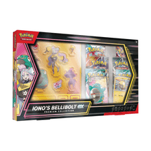 Iono's Bellibolt ex Premium Collection frontal view (angled to the right)