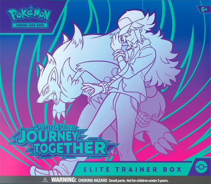 Pokémon Journey Together Elite Trainer Box front view (straight on)