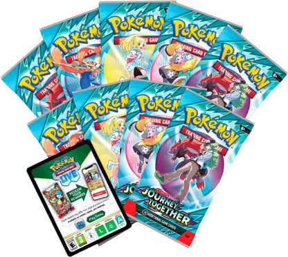 Pokémon Journey Together Elite Trainer Box booster packs