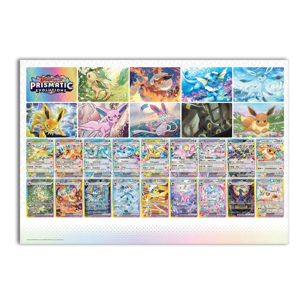 Pokémon Scarlet & Violet - Prismatic Evolutions Poster Collection