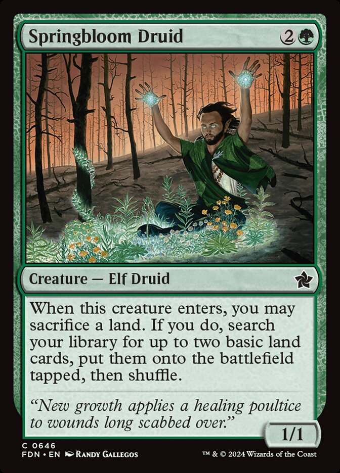 Springbloom Druid (0646)