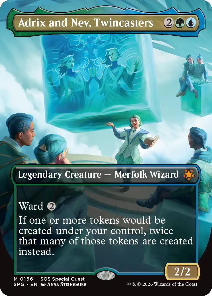 Adrix and Nev, Twincasters (Borderless)