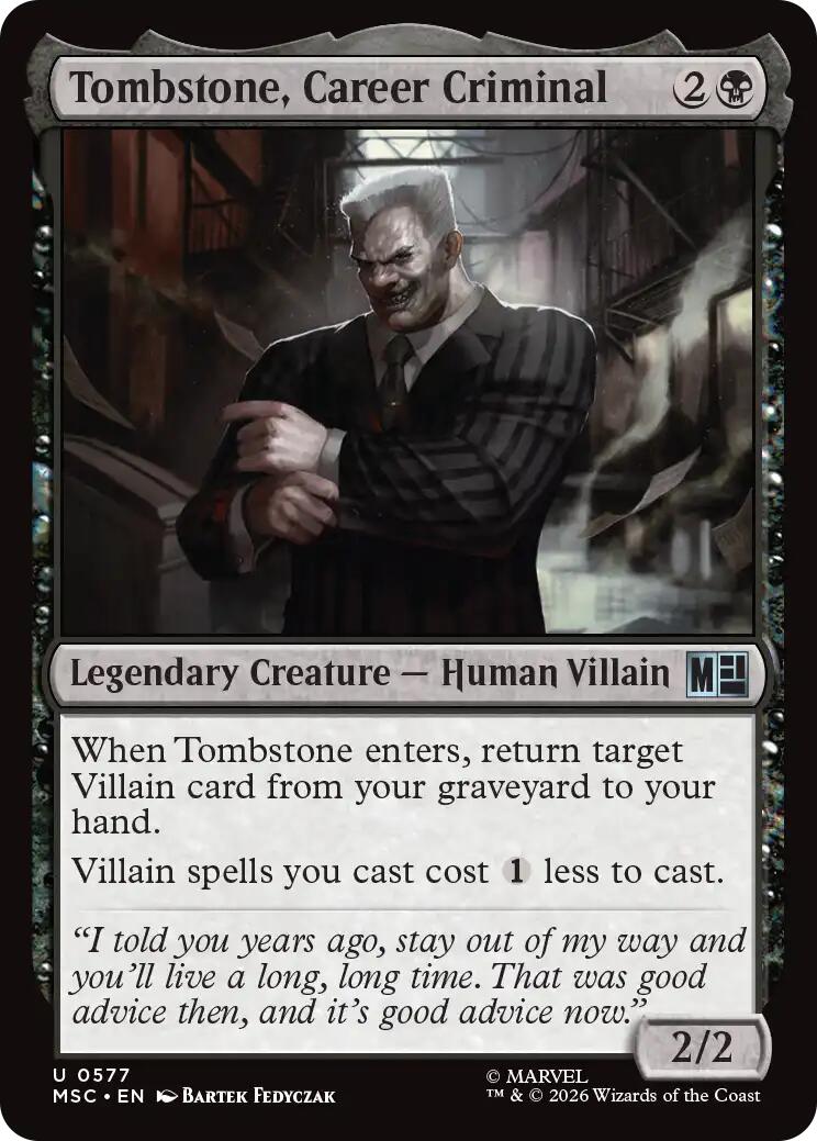 Tombstone, Career Criminal (0577)