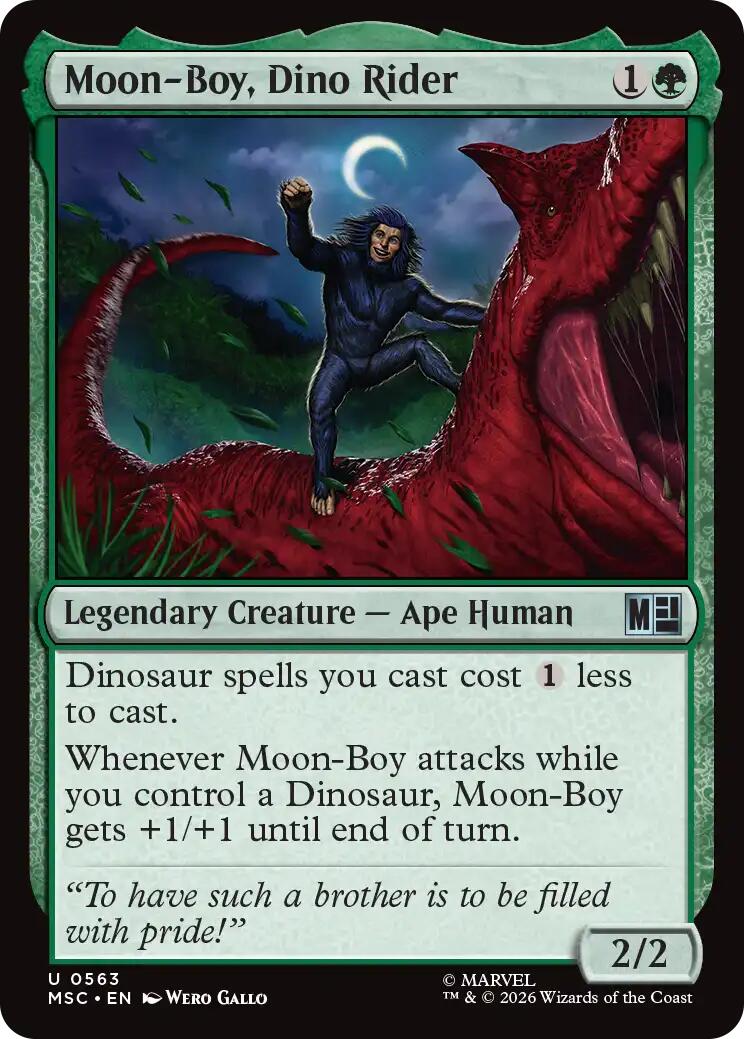 Moon-Boy, Dino Rider