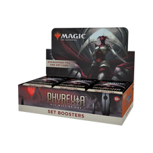 Box of Magic: The Gathering Phyreuxa Set Boosters on a white background