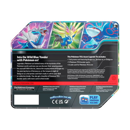 Azure Legends Tin (rear)