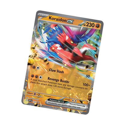 Koraidon ex trading card