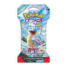 Pokémon Stellar Crown sleeved booster pack featuring Lapras art