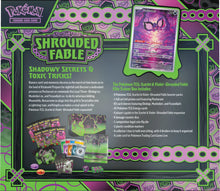 Pokémon Shrouded Fable Elite Trainer Box rear view 